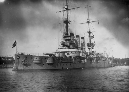 The german battleship - german, hannover